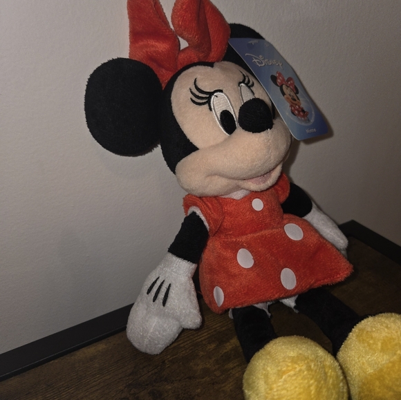 NWT Disney Minnie Mouse 11 " Plush Beanbag Doll with hangtag - Picture 5 of 5